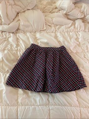 janie and jack pleated plaid skirt